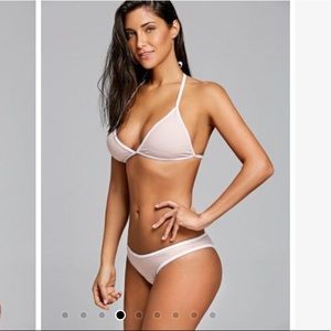 Swim Ribbed Highcut Bikini Set Poshmark